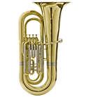 Tuba Harmonics BB HBB-534L 4/4 4 Pistos Laqueada