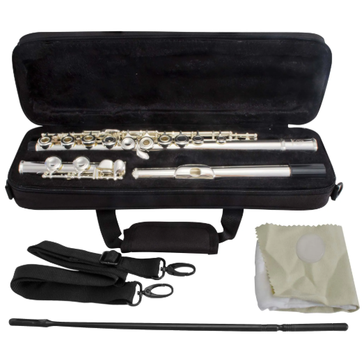 Flauta Transversal C Harmonics HFL-5237S Prata