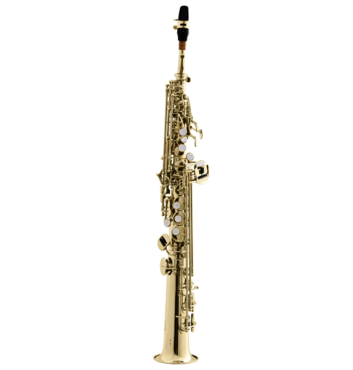 Saxofone Harmonics BB HST410L Soprano Reto Laqueado