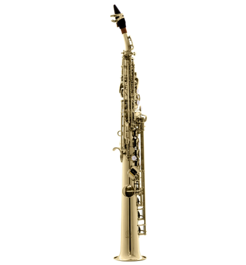 Saxofone Harmonics BB HST410L Soprano Reto Laqueado