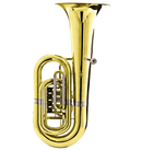 Tuba Harmonics BB HBB-200L 4/4 4 Rotores Laqueado