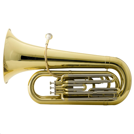 Tuba Harmonics BB HBB-L332L 3/4 3 Pistos Laqueada
